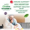 Lifeable Vitamin C Gummies for Adults | 750mg | Great Tasting Orange Flavor VIT C | Vegan Non GMO Vitamin C Chewable | for Immune Support | 90 Gummies