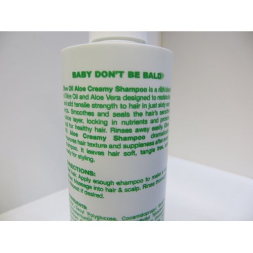 Baby Don't Be Bald Olive Oil Shampoo 8 oz.