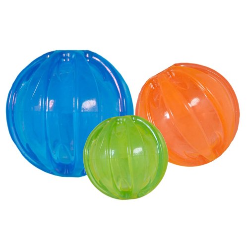 JW Pet Playplace Squeaky Ball Dog Toy, Small (Assorted Colors)