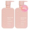 MONDAY HAIRCARE Moisture Shampoo + Conditioner Set for Dry, Coarse, Stressed, Coily & Curly Hair, Made from Coconut Oil, Rice Protein, Shea Butter, & Vitamin E, All-Natural, 12 Fl Oz (Pack of 2)