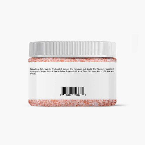 Absonutrix Himalayan Salt Scrub, Apple Stem Cell + Almond Oil, 12 Oz Bottle, Made in USA, Quick Absorption, Quality Potent Ingredients,Third-Party Tested, Non-GMO, GMP Certified, Cruelty-Free