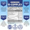 B Complex Vitamins with Vitamin C & Folic Acid - Dietary Supplement for Energy, Immune, & Brain Support - Nature's Super B Vitamin Complex for Women and Men, Made with Folate - 60 Vegetarian Capsules