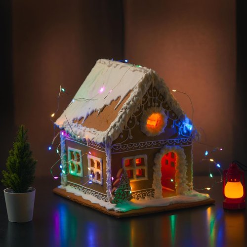 Metaku 4Pc 33Ft Fairy Lights Battery Operated 100 LED String Lights Twinkle Lights Waterproof Christmas Light Starry Decorative Mini Lights for Bedroom Home Garden Wedding Party, Multi-Color