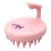 GASHINA STORY Hair Brush, My Melody and Kuromi Soft Silicone Scalp Massager for Hair Growth, Head Massager, Hair Care and Styling Tool for Men, Women, and Kids, Pink