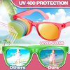 36 Pack Kids Sunglasses Bulk with UV400 Protection, 12 Colors Neon Sunglasses for Birthday Party Favors, Beach, Graduation Gift, Summer Pool Party Supplies, Goody Bag Filler, Boys Girls Classroom Gift