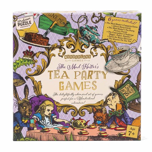 Professor PUZZLE The Mad Hatter's Tea Party Games
