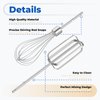 ANTOBLE Hand Mixer Beaters Compatible with Hamilton Beach Hand Mixer Replacement Beaters with Egg Whisk Attatchment for Hamilton Egg Whisk Beater Blades Parts 62682RZ 62692 62695V 64699