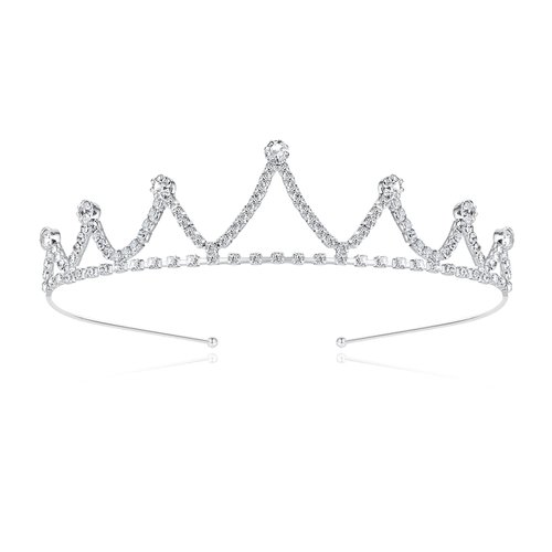 Lovelyshop Girls Royal Rhinestone Tiara for Birthday Princess Party