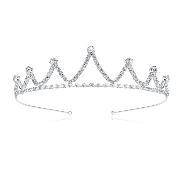 Lovelyshop Girls Royal Rhinestone Tiara for Birthday Princess Party