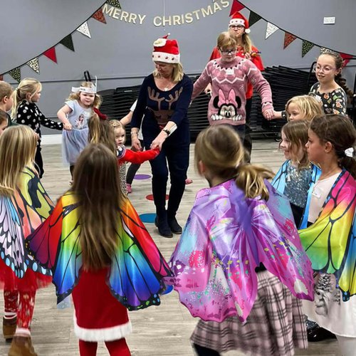 D.Q.Z Girls Fairy-Butterfly-Wings Costumes Bulk for Toddler Kids-Dress Up, 9 Pack Butterfly Gifts Toys for Party Favors (Butterfly Wings)