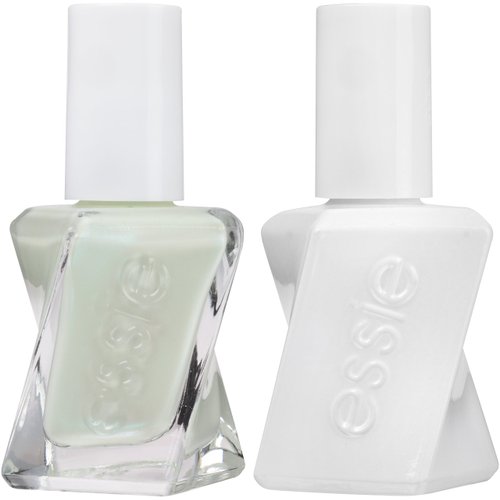 essie Gel Couture Longwear Nail Polish + Top Coat Kit, Zip Me Up, 0.46 fl. oz.