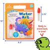 READY 2 LEARN Water Art Activity Book - Dinosaurs - 6 Activities - Mess-Free Coloring Book - Learn About Dinos - Reveal Vibrant, Prehistoric Designs