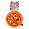 Bow Wow Pet Pizza Dog Toy Squeaky Plush One Piece Pet Teeth Teasing Toy