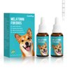 Melatonin for Dogs–Dog Sleep Aid–Anxiety Relief for Dogs, Stress, Calming, Relaxation & Sleep Support–Liquid Dog Melatonin 2Pack 2oz (60ml)