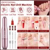 Morovan Dip Powder Nail Kit: Starter Kit 54pcs Nails Dipping Powder Set 18 Colors with Electric Nail Drill