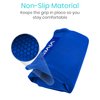 Vive Walker Grips - Padded Hand Covers - Soft Cushion Padding Medical for Folding Rolling Wheelchair, Rollator Handle, Senior, Elderly Grippers - Crutch Handle Pads - Mobility Aid Hand Cushion (Blue)