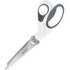 Westcott Pinking Shears, 9.5-Inches (15983),White, Gray
