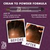 Style Edit Root Touch Up Stick for Medium Brown Hair, Root Concealer for Gray Hair Coverage, Temporary Hair Color, Premium Hair Shading Sponge Pen, Hair Makeup Root Cover Up, 0.11 oz Stick