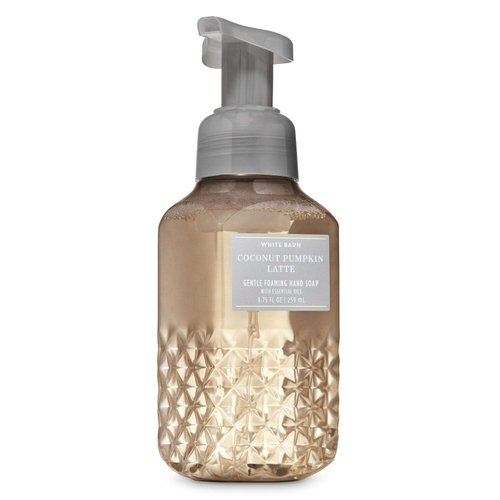 Bath and Body Works White Barn Coconut Pumpkin Latte Gentle Foaming Hand Soap 8.75 Fl oz