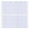 20 Pack Checkbook Register, Check Registers for Personal, Blank Ledger Transaction Registers for Personal or Business Bank, Check Register Book for Checking and Saving Account, Deposit and Credit Card