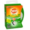 OFF! Clip-On Mosquito Repellent, Clip-On Fan Unit and 1 Repellent Refill, Attaches to Belt, Waistband, or Purse