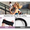 Hair Ties for Girls Elastic Hair Tie 200 PCS Black Soft for Medium Hair Hair Accessories for Women Perfect for Long Lasting Braids Ponytails and More Pain Free Hair Ponytail Holders Hair Elastic Band