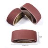 S SATC 3x18 Sanding Belts 20PCS Belt Sander Paper Aluminum Oxide (3 Each of 60/80/120/150/240/400 Grits & 2 of 40 Grits) Ideal for Wood Metal Paint Sanding