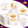 100 Pcs Happy Diwali Paper Napkins Decorations, Diwali Deepawali Festival of Lights Decorative Paper Napkins, Disposable Cocktail Napkins for Diwali Light Festival Indian Party Supplies Decorations