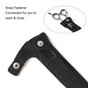 Scissors Bag Genuine Leather Scissors Safety Sheath Bag Stylist Scissors Cover Protector Barber Shears Hair Scissor Sheath for Hairdressers Pack of 2 (HJ-BHT01-Black)