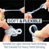 Mouth Guard for Grinding and Clenching Teeth at Night, Sleep Night Guard, Grinding Protection, Clenching Protection, Teeth Bruxism Mouth Piece with Travel Hygiene Case (2set) (1set)