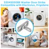 5304505088 Washer Door Latch for Electrolux Frigidaire Washer Parts & Accessories, 5304505088 Washer Door Strike Replacement 4452319,PS11766033,AP6031188(1.77×0.7×1.34 in)