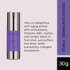 BODYOGRAPHY - Foundation Primer (Purple): Flawless Anti-Aging Salon Makeup Primer w/Vitamin E, A, Jojoba, Grapeseed Oil | Control Shine | Gluten-Free, Cruelty-Free, 1 oz.