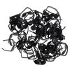 TOYANDONA 80pcs Doll Sunglasses Mini Plastic Dolls Sunglasses Black Sunglasses for Dollhouse DIY Crafts Dollhouse Accessories Decorate, 3X2.6X1CM