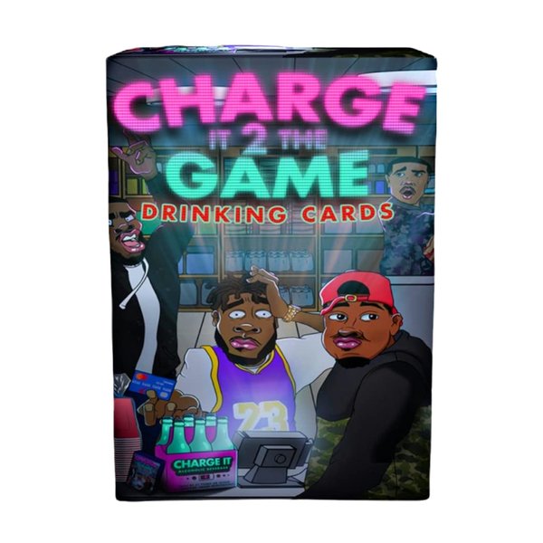Charge it 2 The Game Drinking Game - Fun Adult Drinking Card Game for Parties - 21st Birthday Gift & Bachelorette Parties - Holiday Game - Party Game with 90 Cards for Any Occasion