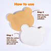 Rilakkuma Exfoliating Foaming Pad | Makeup Remover and Cleanser | Duo-Sided - For Cleansing and Exfoliating | Infused with Hyaluronic Acid, Enzyme Powder, Vitamin C, and Vitamin A | 20 ct