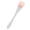 heemeei Nail Dust Brush with Shiny Rhinestones, Dust Brush for Nails, Fluffy Nail Duster Brush for Acrylic Nails Powder Remover, Acrylic Cleaning Brush Acrylic Nail Tools