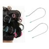 DDRAUY 8 Pcs Hot Curler Clips Replacement Kit with Rollers Securing Pins, Fits 1.75 Inch Hot Rollers