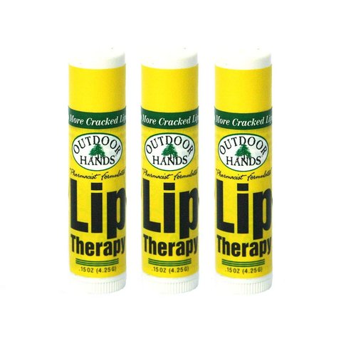 WYYDS Outdoor Hands Lip Therapy, Shea Butter, Coconut Oil & BlackBerry Seed Oil - Three Pack