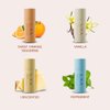 ILIKA Lip balm | Organic | Vegan | Plastic-free | 100% Plant-based | Low CO2e - COSMOS Certified Organic, PETA Certified Vegan & Cruelty-Free, Biodegradable tube (4 Pack, Classic)