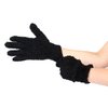 Salon Supply Co Microfiber Gloves - Black - Set of 2 - Reusable Gloves for Hair Coloring - Hair Dye Gloves - Color Melting Gloves - Bleach Blender Gloves