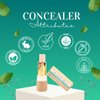 Chirpy Concealer Stick. Multi-Use Vegan Concealer & Foundation Stick. High Coverage, Long-Lasting Hydrating. Scars, redness, dark Circle Under Eye Cream Corrector. Non-Greasy Sensation. Vanilla
