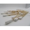 Cleanmo 100 Count 6" Cotton Swabs with wodden handle.Gun cleaning swabs. It also can be used to do model making, firearm cleaning, jewelry,arts & crafts Versatile tool cleaning