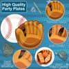 Justforjoyful 50Pcs Baseball Plates Baseball Party Supplies 9inch Sports Themed Birthday Party Plates Disposable Baseball Dinner Dessert Paper Plates for Baseball Birthday Gamed Day Party Decorations