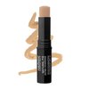 Radiant Professional Natural Fix Extra Coverage Stick Foundation - Full Coverage Waterproof Foundation & Contouring Stick - SPF 15 Paraben & Oil Free Matte Finish - 8.5 g - Latte (01)