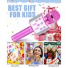Dodosky Gifts for Girls Age 4-12, Karaoke Microphone Gifts for 4 5 6 7 8 9 10 11 12 Year Old Girls Toys for 4-12 Year Old Girls Birthday Gifts for 3-10 Year Old Girl - Purple
