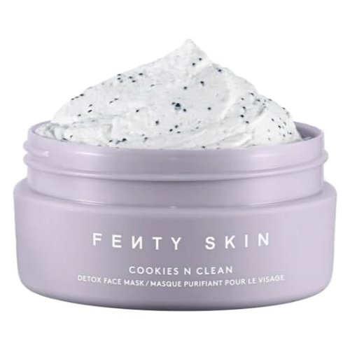 Fenty Skin Cookies N Clean Whipped Clay Pore Detox Face Mask with Salicylic Acid + Charcoal 2.5 oz/ 75 mL