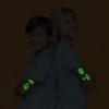 Partywind Glow Space Tattoos for Kids, 150 Styles Luminous Spaceship Planets Astronaut Fake Tattoo Stickers for Space Birthday Party Supplies, Cute Goodie Bag Stuffers for Boys