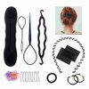 Mannequin Head with 100% Human Hair, TopDirect 18" Dark Brown Real Hair Cosmetology Mannequin Head Hair Styling Hairdressing Practice Training Doll Head with Clamp Holder and Tools