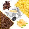 Cheese Grater, Handheld Rotary Cheese Grater, Small Cheese Grater With Handle, For Cheese, Nuts, Vegetables, Chocolate