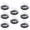 8cs Eye Shadow Blank Empty Blush Case Eyeshadow Case DIY Makeup Empty Eyeshadow Blusher Case Eyeshadow Palette Pans Makeup Brishes Makeup Pallet Mini Box Plastic Travel With Cover